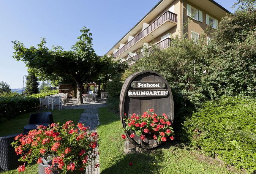 Hôtel Gastehaus Baumgarten à Kehrsiten Extérieur photo